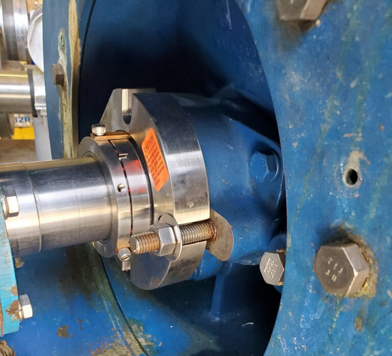 Mechanical Seal Installed